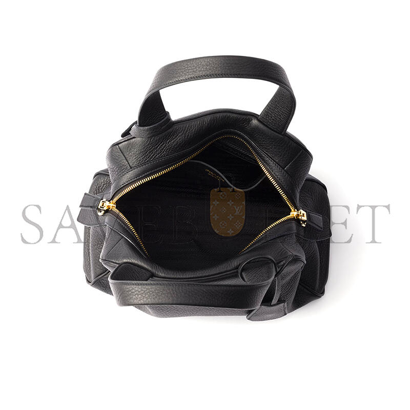 Pra*a medium leather top-handle bag 1bb149 (28*20*13cm)